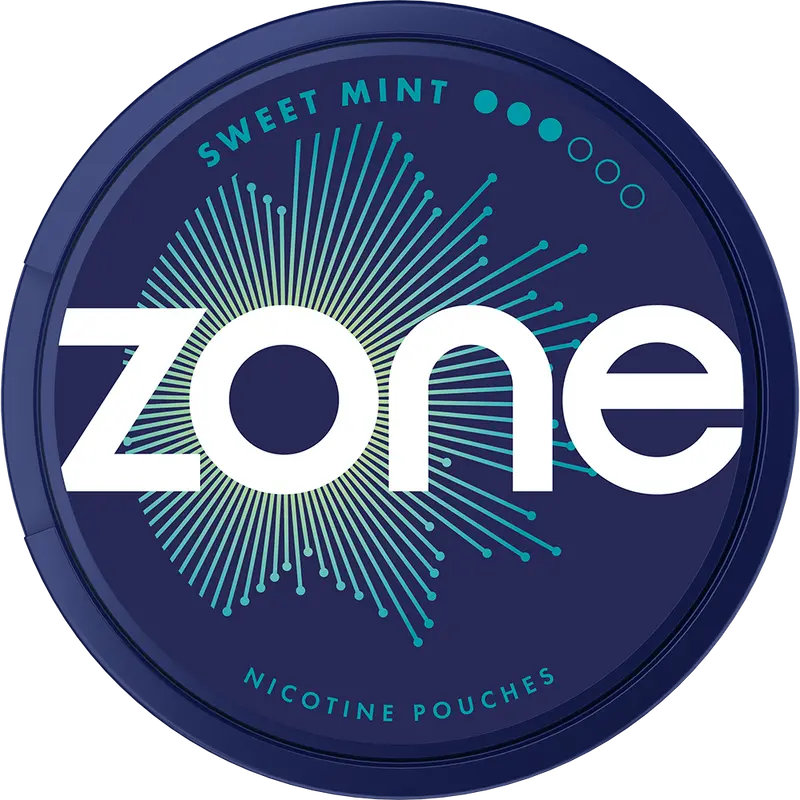 Zone Sweet Mint Nicotine Pouches 10Mg - Pack Of 20 1