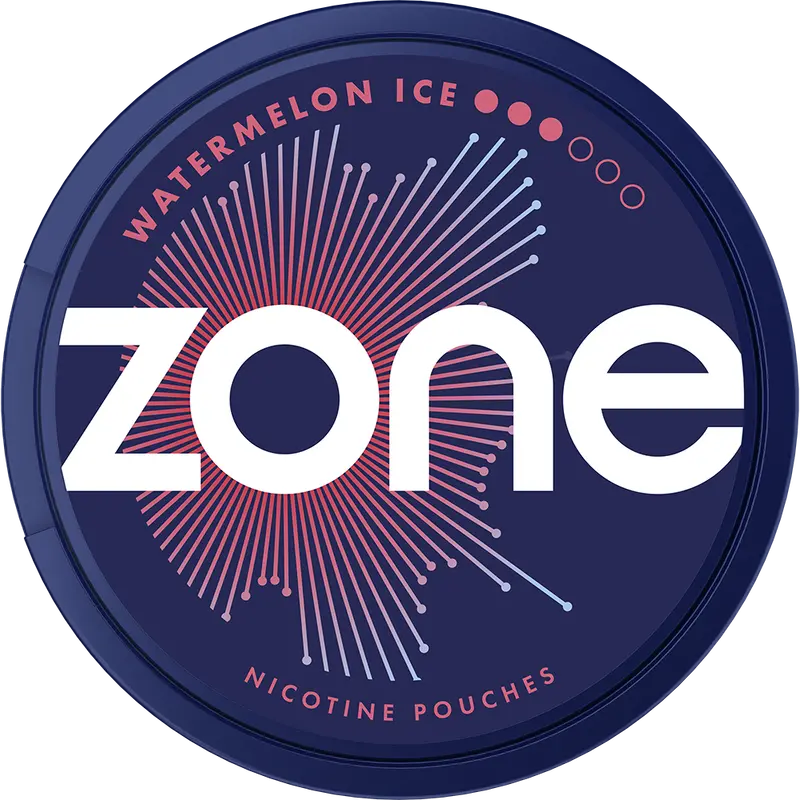 Zone Watermelon Ice Nicotine Pouches 10Mg - Pack Of 20 1
