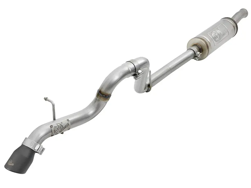Afe Mach Force Xp Cat-Back Exhaust For 2018–2021 Jeep Jl Wrangler (3.6L V6, 4-Door) – 2.5In Stainless Steel, Black Tips 1
