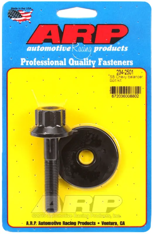 Arp 12-Point Harmonic Balancer Bolt Kit For Small-Block Chevrolet Engines 1