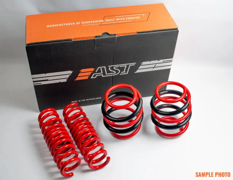 Ast Lowering Springs For 1997–2003 Audi A6 (C4) – 30Mm Front And Rear Drop 1