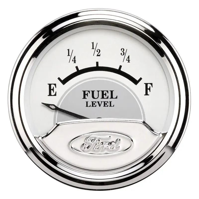 Autometer Electric Fuel Level Gauge – 2-1/16 Inch, Compatible With Ford 240–33 Ohm Sending Units 2