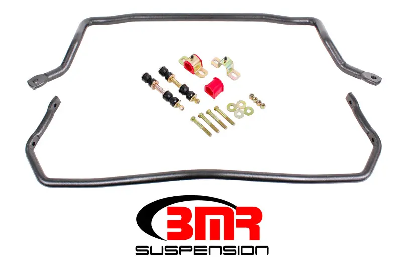 Bmr G-Body Sway Bar Kit — Front And Rear, Includes Polyurethane Bushings, Black Hammertone Finish (1978–1987) 1