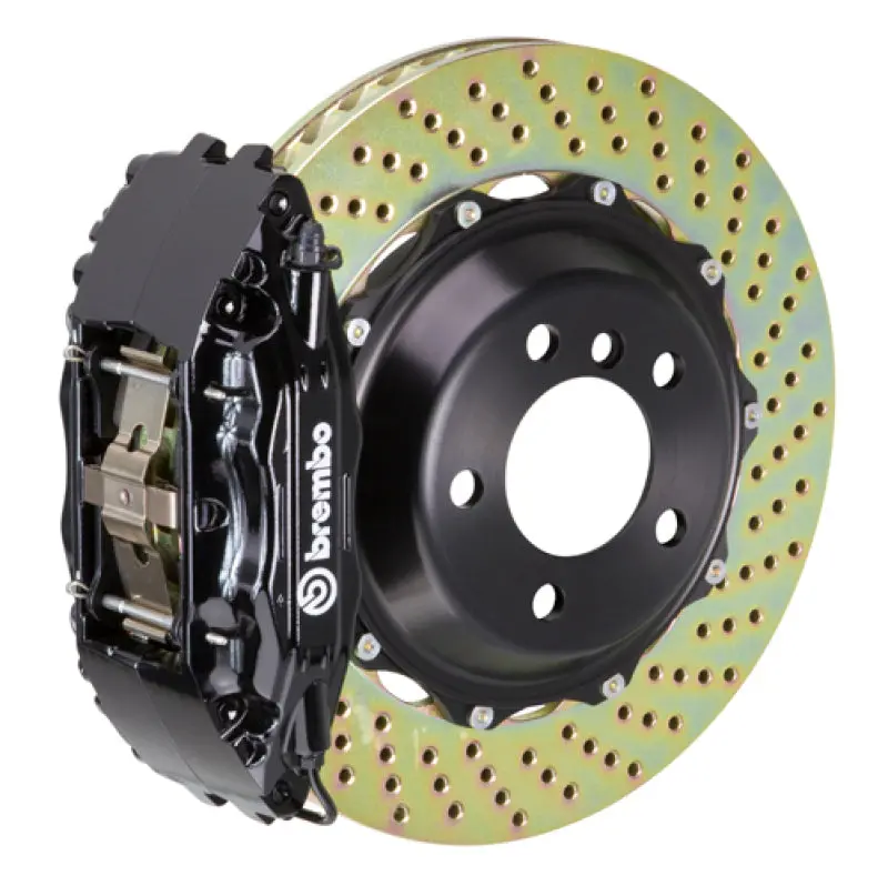Brembo Gt Big Brake Kit For 2001–2007 Mercedes C-Class (Incl. Amg) – Front, 355X32Mm Drilled Rotors 1
