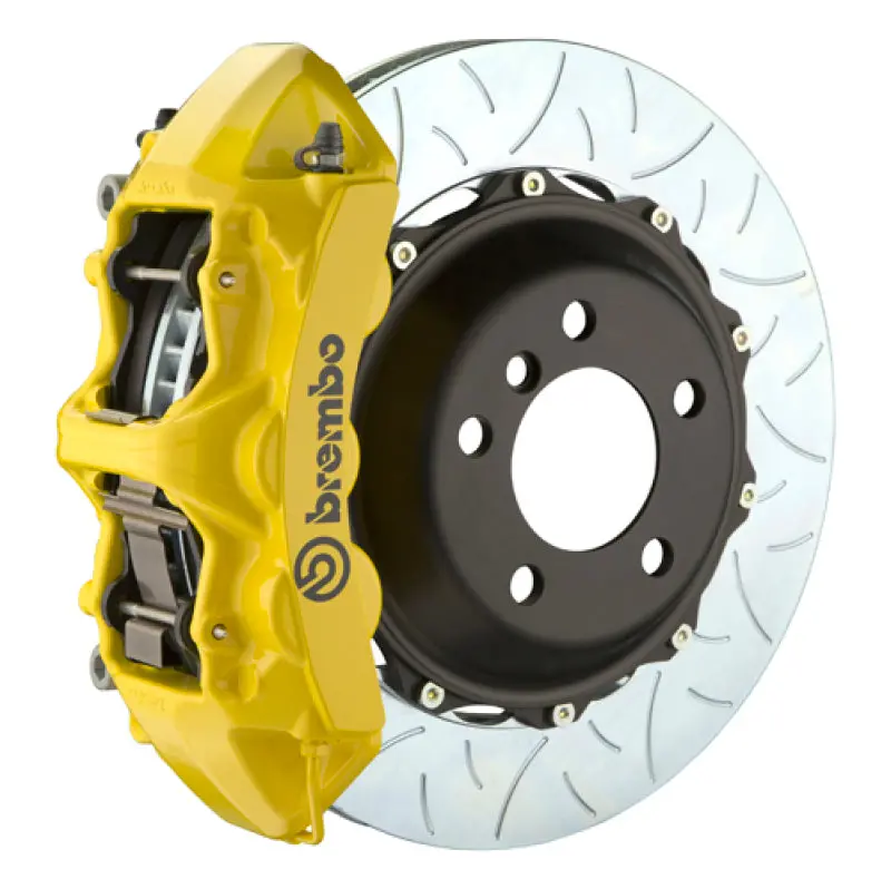 Brembo Gt Big Brake Kit – Front, 6-Piston Calipers, 380×34 Mm Slotted Two-Piece Rotors For 2001–2004 Porsche 996 Turbo (Non-Pccb) 1