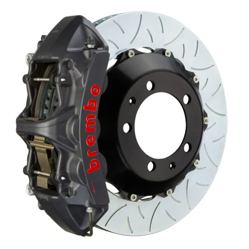 Brembo Gt Street Brake Kit For 2012–2018 Audi A6/A7 3.0T – 6-Piston Calipers, 380×34Mm Two-Piece Slotted Rotors 1