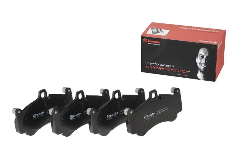 Brembo Rear Ceramic Brake Pads For 1997–1998 Audi A4 (Nao Oe Equivalent) 1