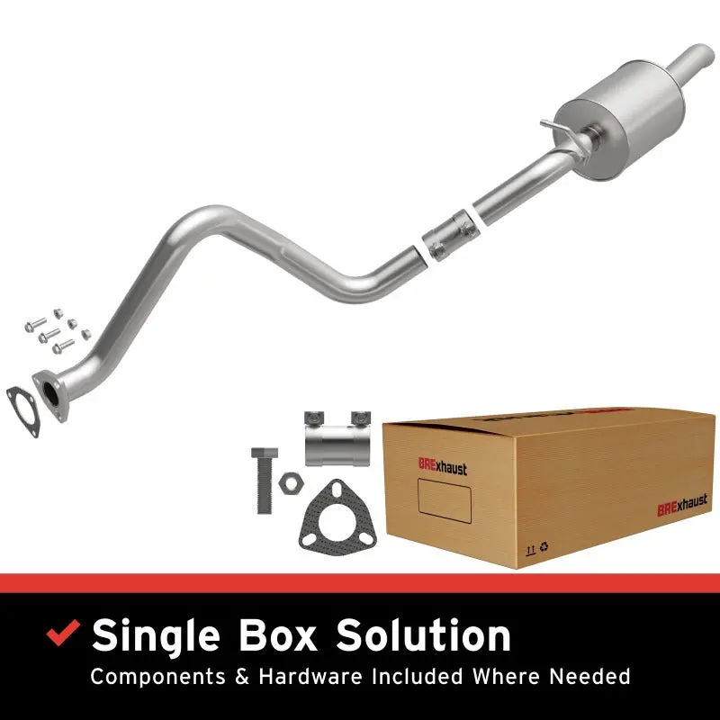 Brexhaust Replacement Muffler System — Tailored For 1999–2004 Land Rover Discovery Ii 1