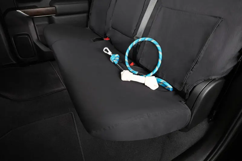 Covercraft Charcoal Polycotton Seatsaver Covers For 2021–2023 Ford Bronco Second Row 1