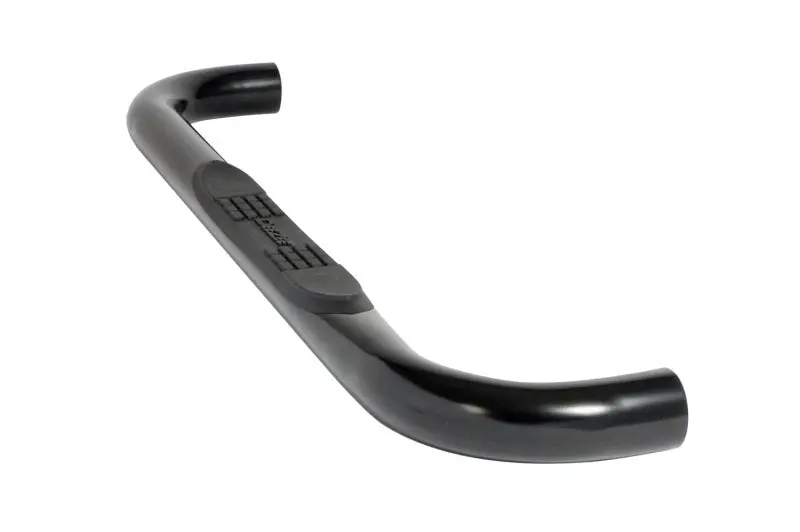 Deezee Round Black Steel Ram Tubes – 3-Inch Diameter For 2009–2022 Dodge/Ram Crew Cab Trucks 1