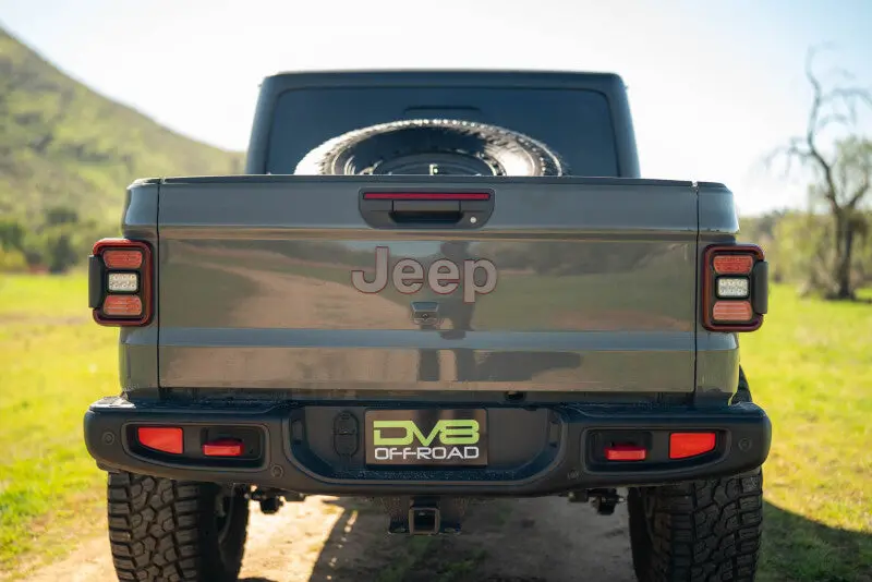 Dv8 Offroad Adjustable In-Bed Tire Carrier For 2020+ Jeep Gladiator Jt 2