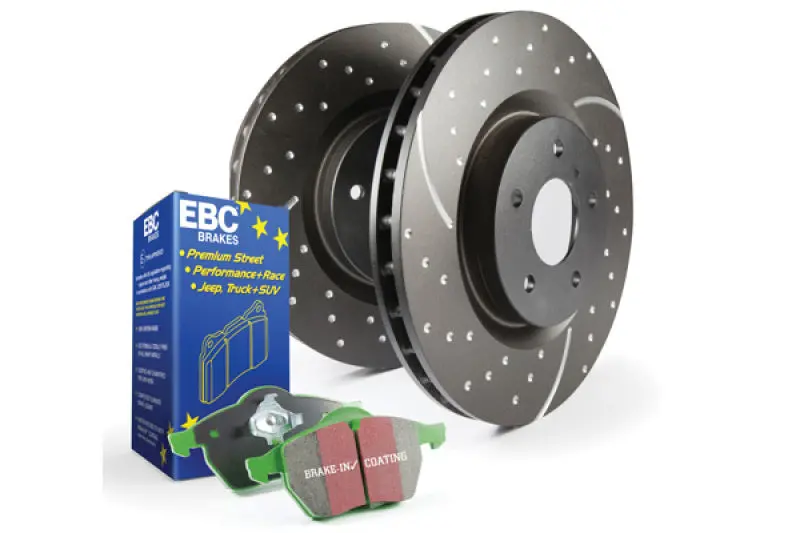 Ebc Greenstuff Brake Pad And Gd Rotor Kit — S10 Performance Package 2