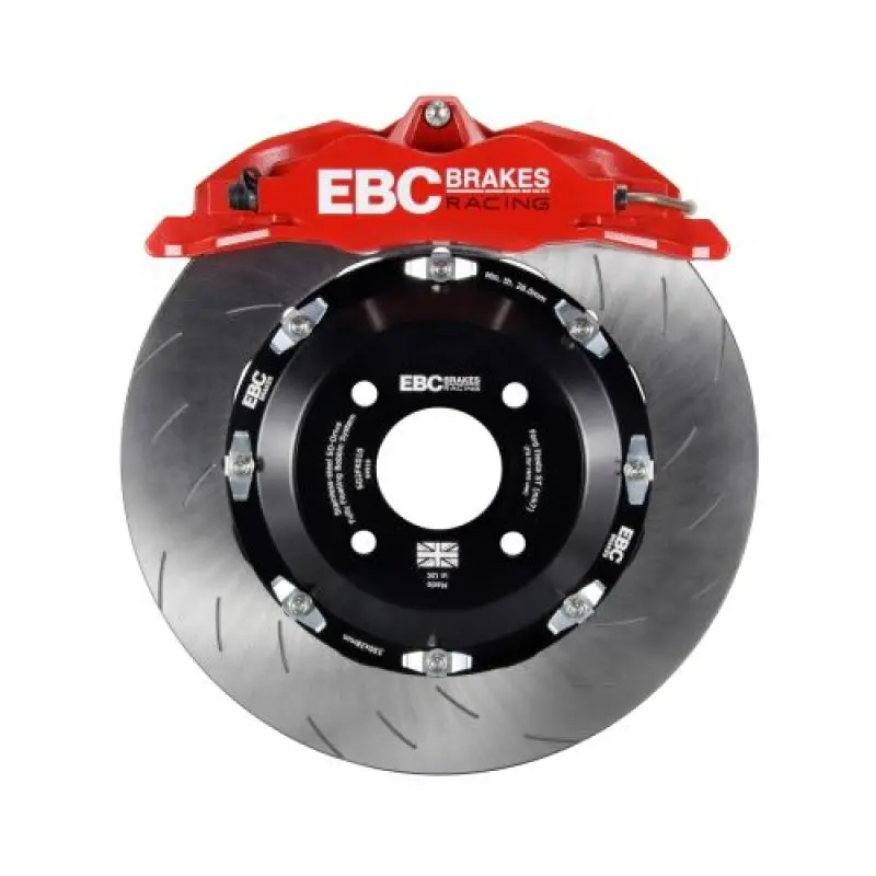 Ebc Racing Apollo-4 Big Brake Kit For 2012–2020 Audi A3 (8V) 1.8T – Red Calipers & 330Mm Front Rotors 1