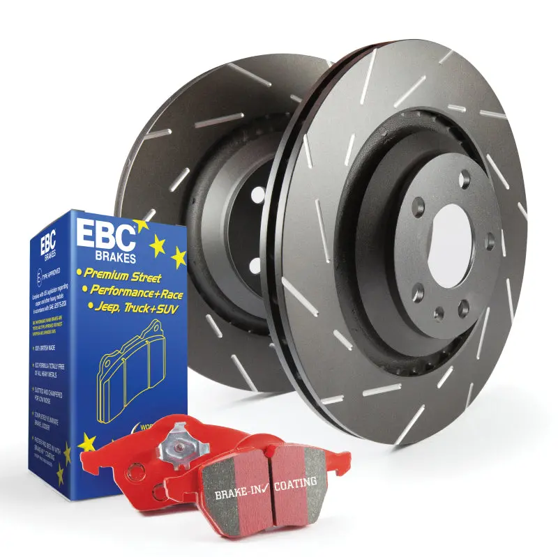 Ebc Redstuff High-Performance Brake Pad And Usr Rotor Kit (S4 Series) 2