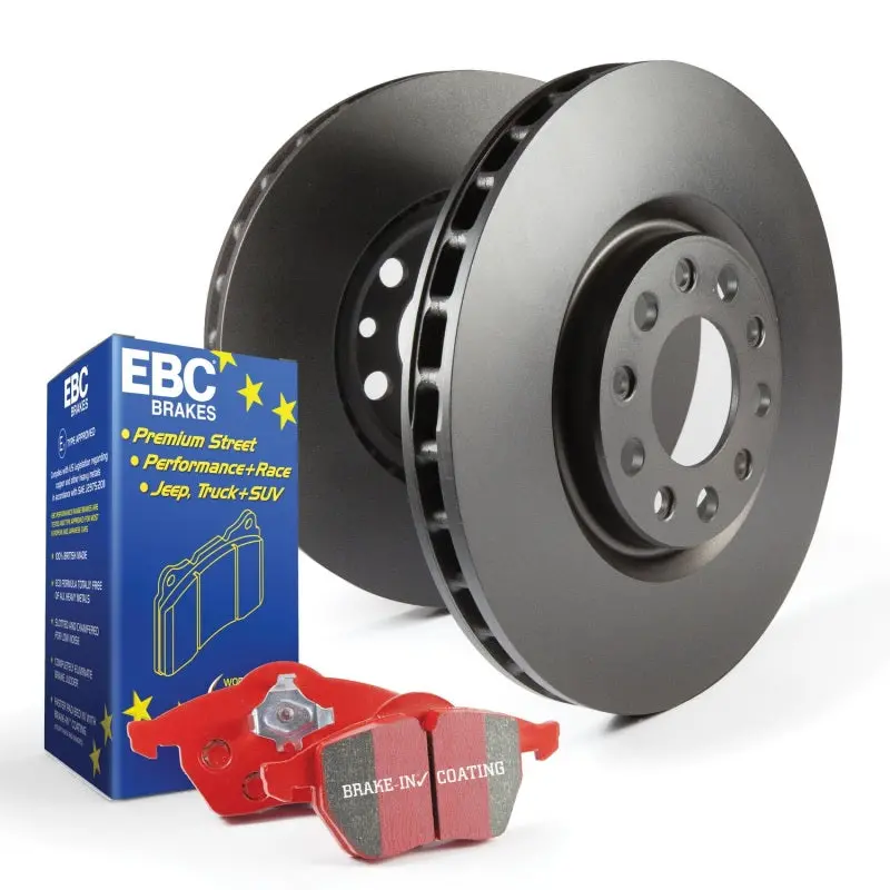 Ebc Redstuff S12 Brake Kit – Two-Axle Set With Rk Rotors And Performance Pads 1