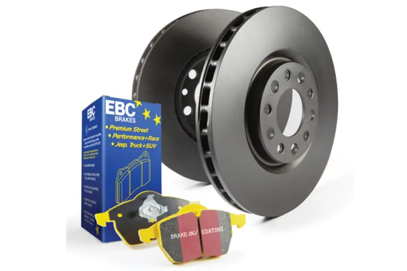 Ebc Yellowstuff Brake Kit For Subaru Impreza Wrx Sti (S13 Chassis) – Includes Pads And Rk Rotors 1