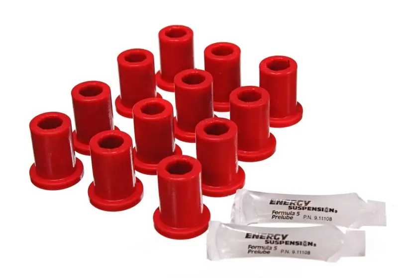 Energy Suspension Oem-Style Front Spring Bushings For Toyota Fj40 – Red Polyurethane 1
