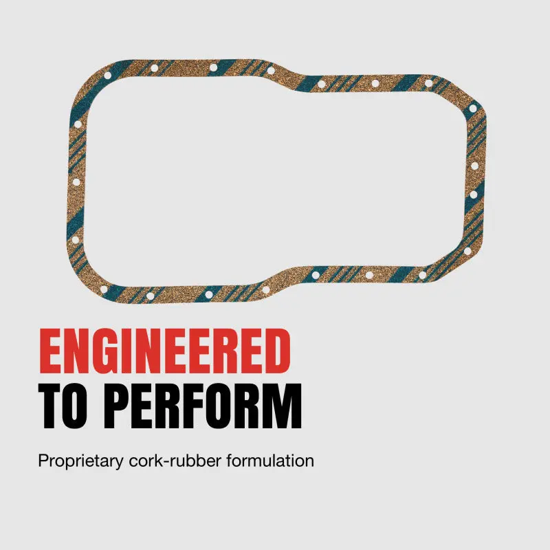 Fel-Pro Os 30823 One-Piece Oil Pan Gasket For Hyundai Elantra – 11-Bolt Design, Durable Rubber-Steel Composite 2