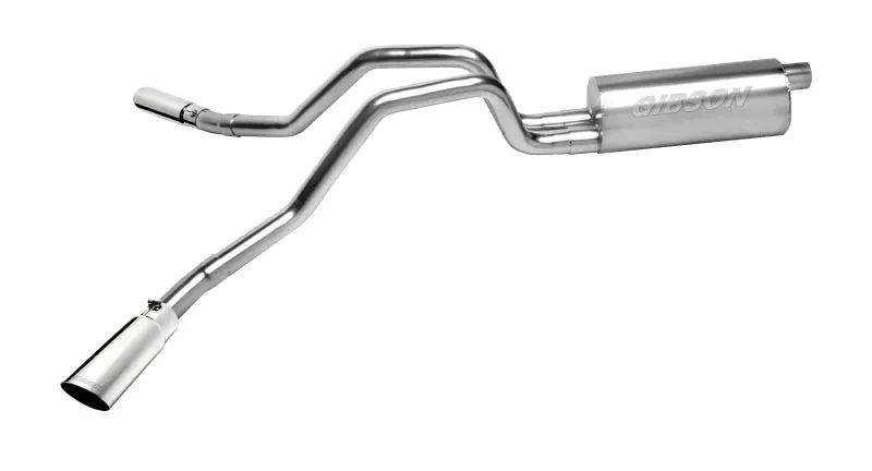 Gibson Dual Exhaust System For 2007–2010 Cadillac Escalade Base – 3In Stainless Steel Cat-Back 1