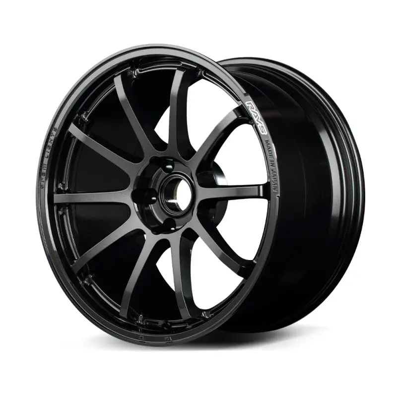 Gram Lights 57Nr 18X8.5 Inch Forged Alloy Wheel – +45 Offset, 5X100 Bolt Pattern, Glass Black Finish 1