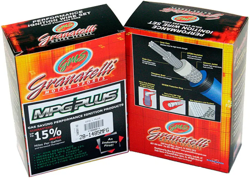 Granatelli High-Performance Ignition Wires For 1956–1979 Volkswagen Beetle (4-Cylinder) 1