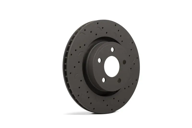 Hawk Talon 2010 Dodge Caliber Express Rear Drum Drilled And Slotted Front Brake Rotor Set 1