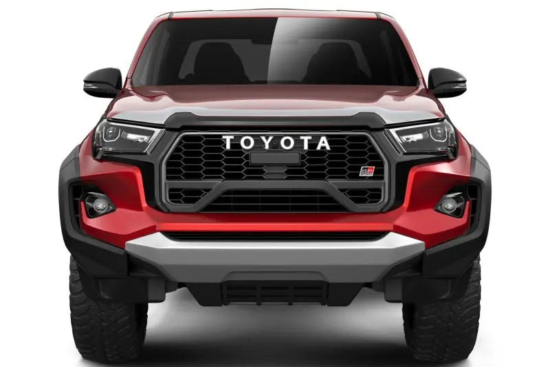 Husky Liners Aeroskin Hood Protector For 2020–2026 Toyota Hilux – Chrome Finish 1