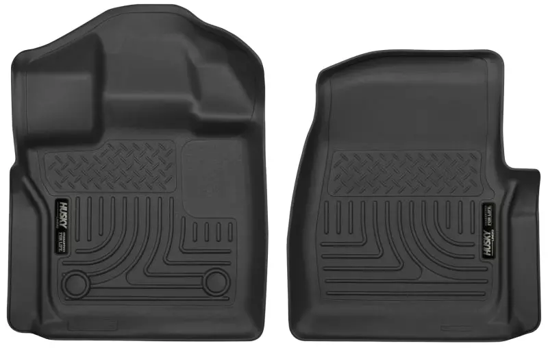 Husky Liners X-Act Contour Floor Liners For 2015–2023 Ford F-150 Standard Cab – Black 1