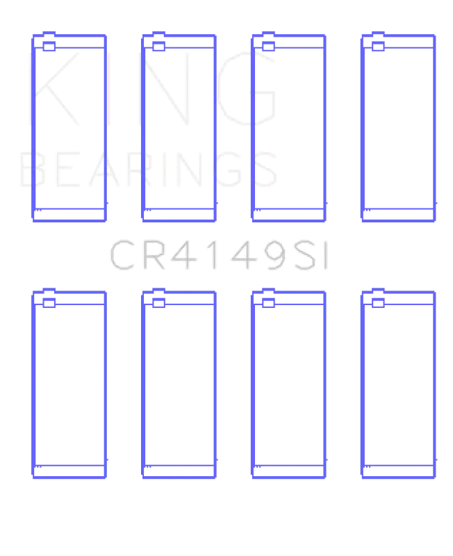 King Engine Bearings Connecting Rod Set For Gmc/Saturn – Oversize +0.50Mm, Precision-Matched 2