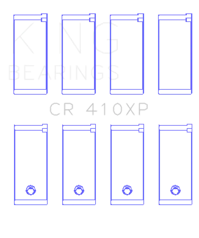 King Engine Bearings Standard Rod Bearing Set For Ford/Lotus 1.5L & 1.6L Ohv Engines 1