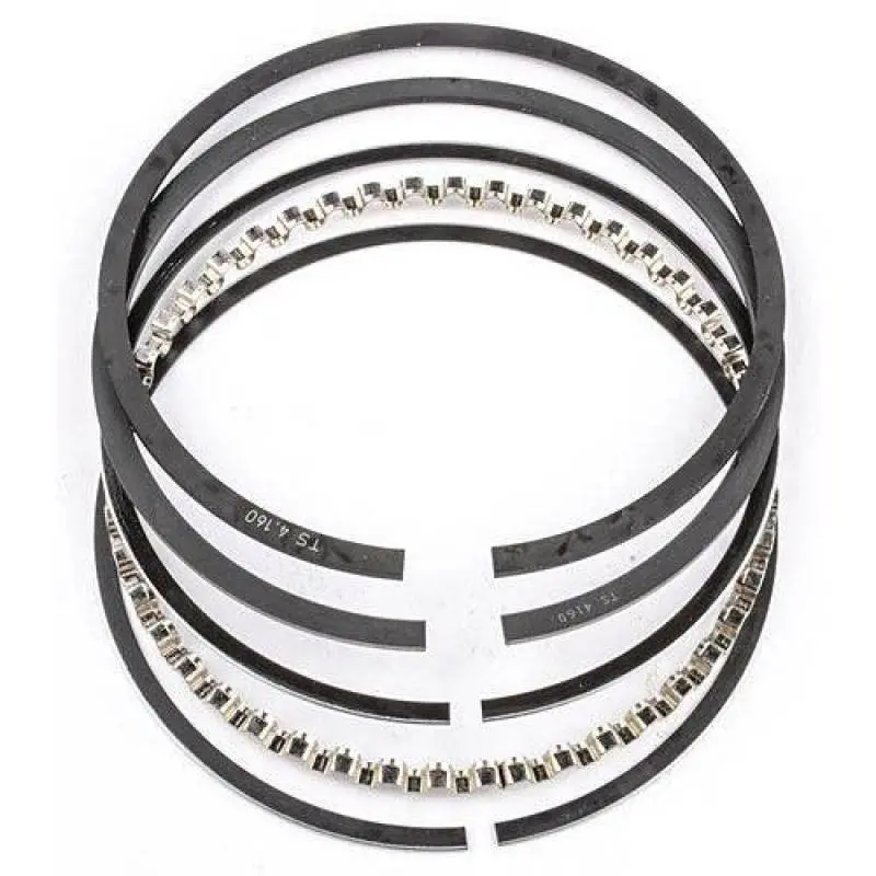 Mahle Performance Oil Ring Assembly – 4.615″ X 3/16″ X .170″, Low-Tension Chrome, Bulk Pack (48 Pcs) 1