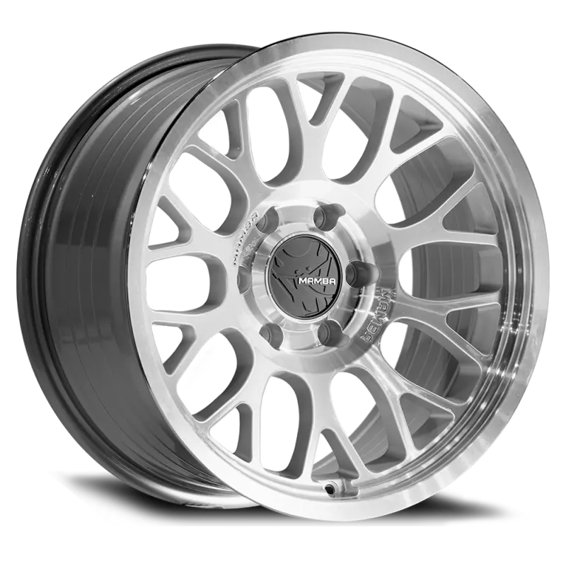 Mamba M28 Forged Alloy Wheel – 17X9", 6X139.7Mm, -12Mm Offset, Silver With Mirror-Machined Face & Lip 1