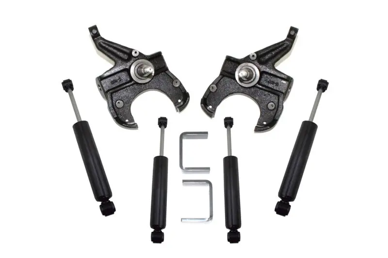 Maxtrac 2.5" / 5" Lowering Spindle Kit For 1973–1987 Chevrolet C10 (2Wd, Includes 1" Rotor) 1