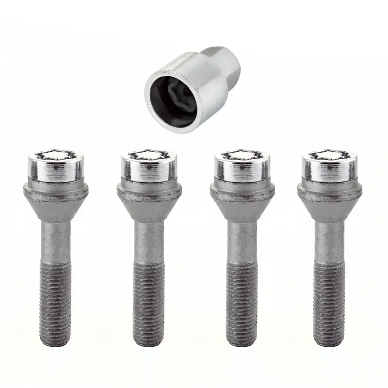 Mcgard Chrome Wheel Lock Bolt Set – 4-Pack, Cone Seat, M12×1.5, 17Mm Hex, 49.2Mm Shank 2
