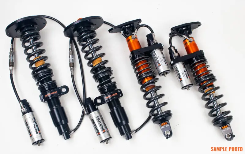 Moton 3-Way Adjustable Motorsport Coilovers — Rear, True Coilover Design With Springs Included, For Ferrari F430 (2004–2009) 1