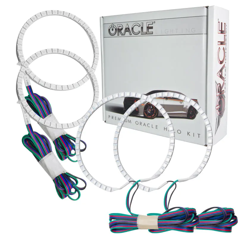 Oracle Colorshift Halo Lighting Kit — Customizable Rgb Led Rings For Mitsubishi Lancer/Evolution (2008–2016) 1