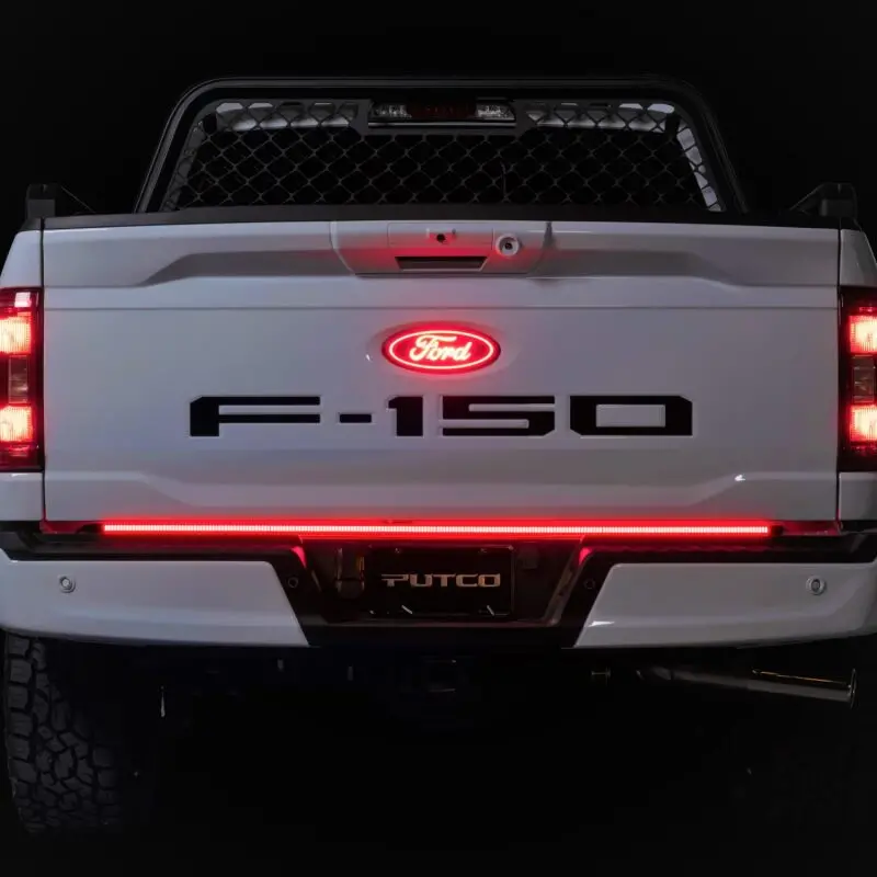 Putco Freedom Blade Led Tailgate Light Bar For 2021+ Ford F-150 – 60" Length, Compatible With Factory Led Taillamps 1