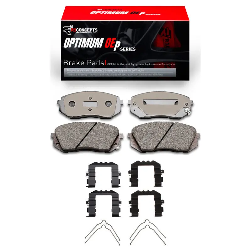 R1 Optimum Oe Front Brake Pad & Hardware Kit – 2015 Hyundai Sonata 1