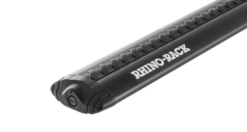 Rhino-Rack Vortex Aero Crossbar – 54-Inch Single Black Roof Rack Bar 1