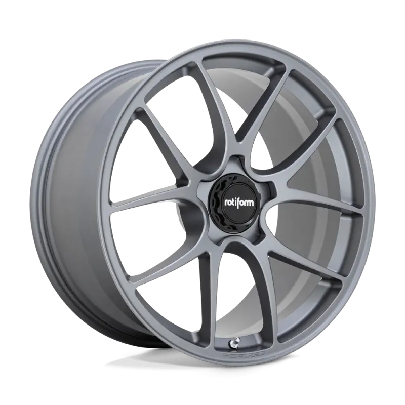 Rotiform R901 Ltn Forged Alloy Wheel – 20X9 Inch, 5X130 Bolt Circle, 45Mm Offset, Satin Titanium Finish 1