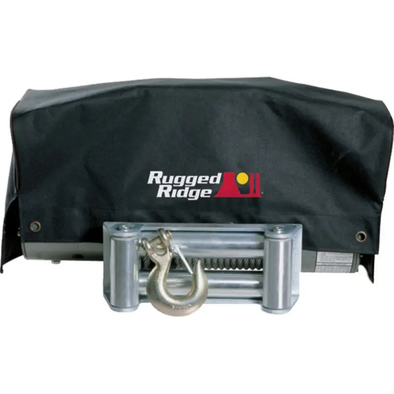 Rugged Ridge Winch Cover Compatible With 8,500-Lb And 10,500-Lb Winches 1