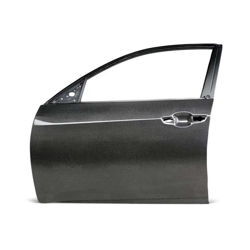 Seibon Gloss Carbon Fiber Front Doors For 2017 Honda Civic Type R – Oem-Style Fit 1
