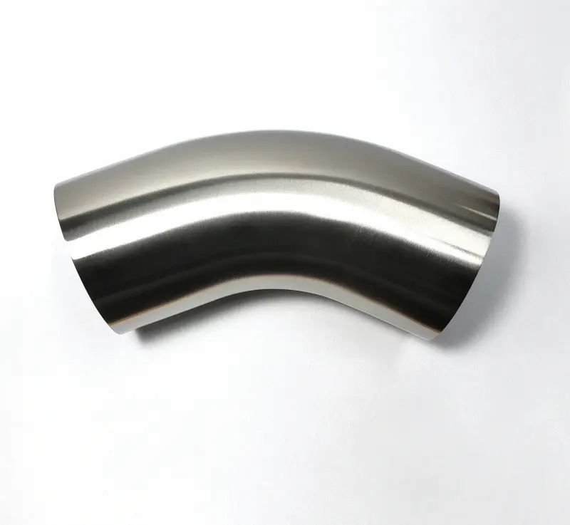 Stainless Bros 1.88-Inch Mandrel-Bent 45° Elbow – 16-Gauge, 1D Bend Radius 1