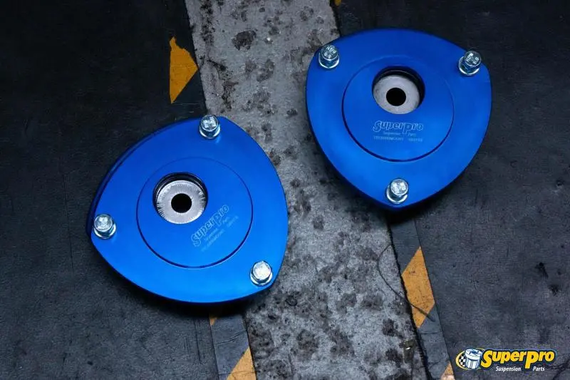 Superpro Fixed Camber Strut Mount Kit For 2015 Audi A3 Quattro Premium – Front Upper Adjustable Mounts 1