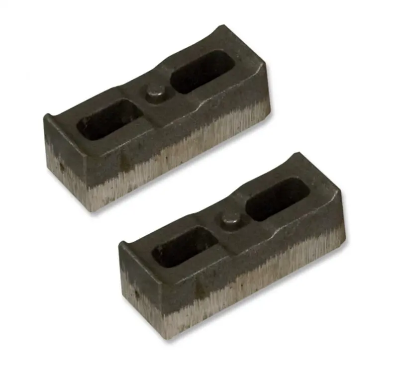 Tuff Country Cast Iron Lift Blocks – 3" Height, Pair, Compatible With 2007–2023 Chevy Silverado 1500 4Wd 1