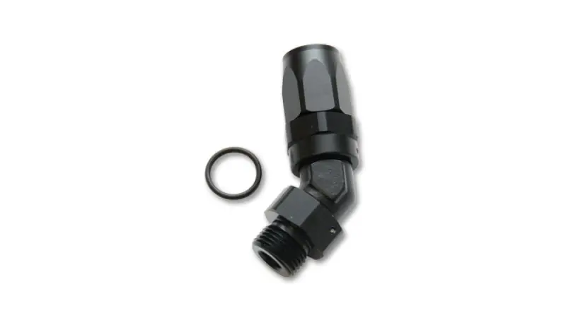 Vibrant -6An 45° Male Hose End Fitting – 9/16"-18 Thread (Pack Of 6) 1