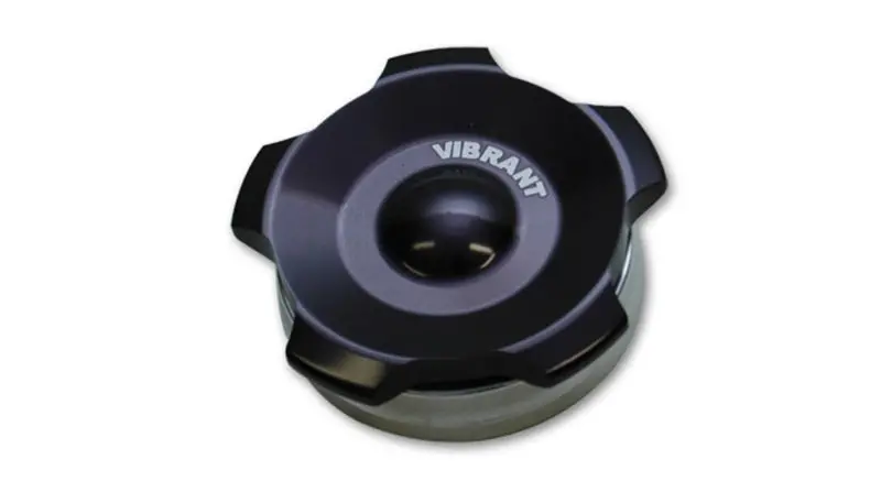 Vibrant Weld-In Aluminum Bung Kit – 2" Od, Anodized Black Cap With O-Ring 2
