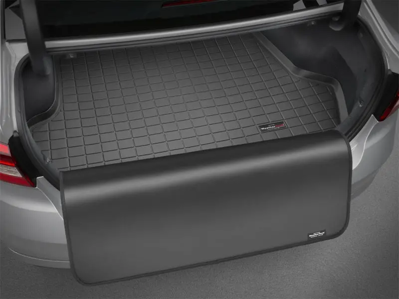 Weathertech 11-17 Ford Fiesta 5-Door Hatchback Cargo Liner W/ Bumper Protector - Black 1