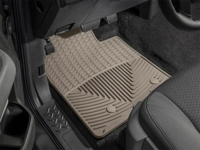 Weathertech Front Floor Mats For 2007–2010 Lexus Ls – Tan Rubber Construction 1