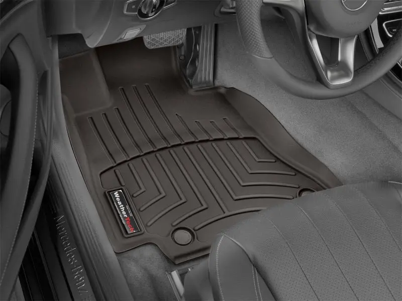 Weathertech Front Floorliner – Cocoa-Colored, Custom Molded For 2013 And Newer Ford C-Max 1